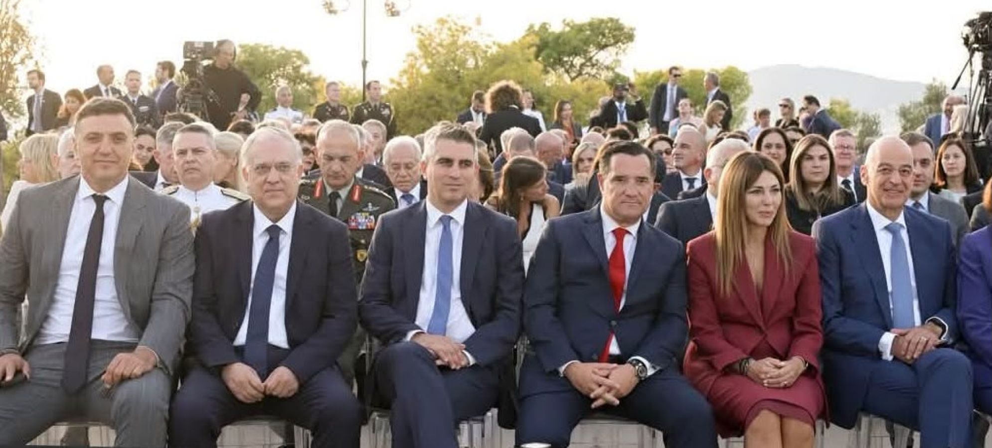 Χρίστος Δήμας στην Πνύκα: Η παρουσία στην ομιλία Ρούμπιο και ο Κάθετος Διάδρομος